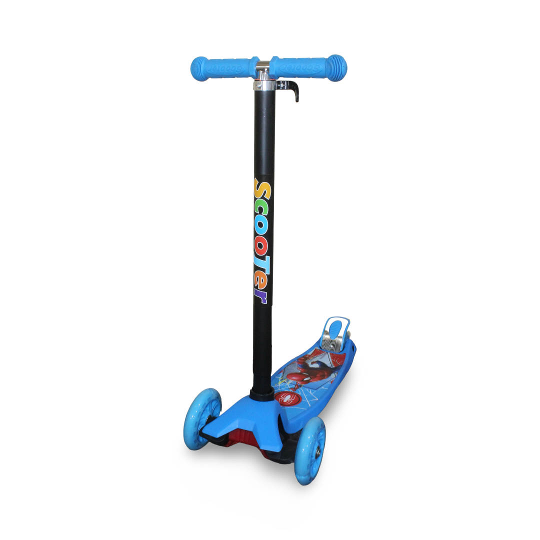 MG Kids Scooter 3 Levels – Spider-Man Blue