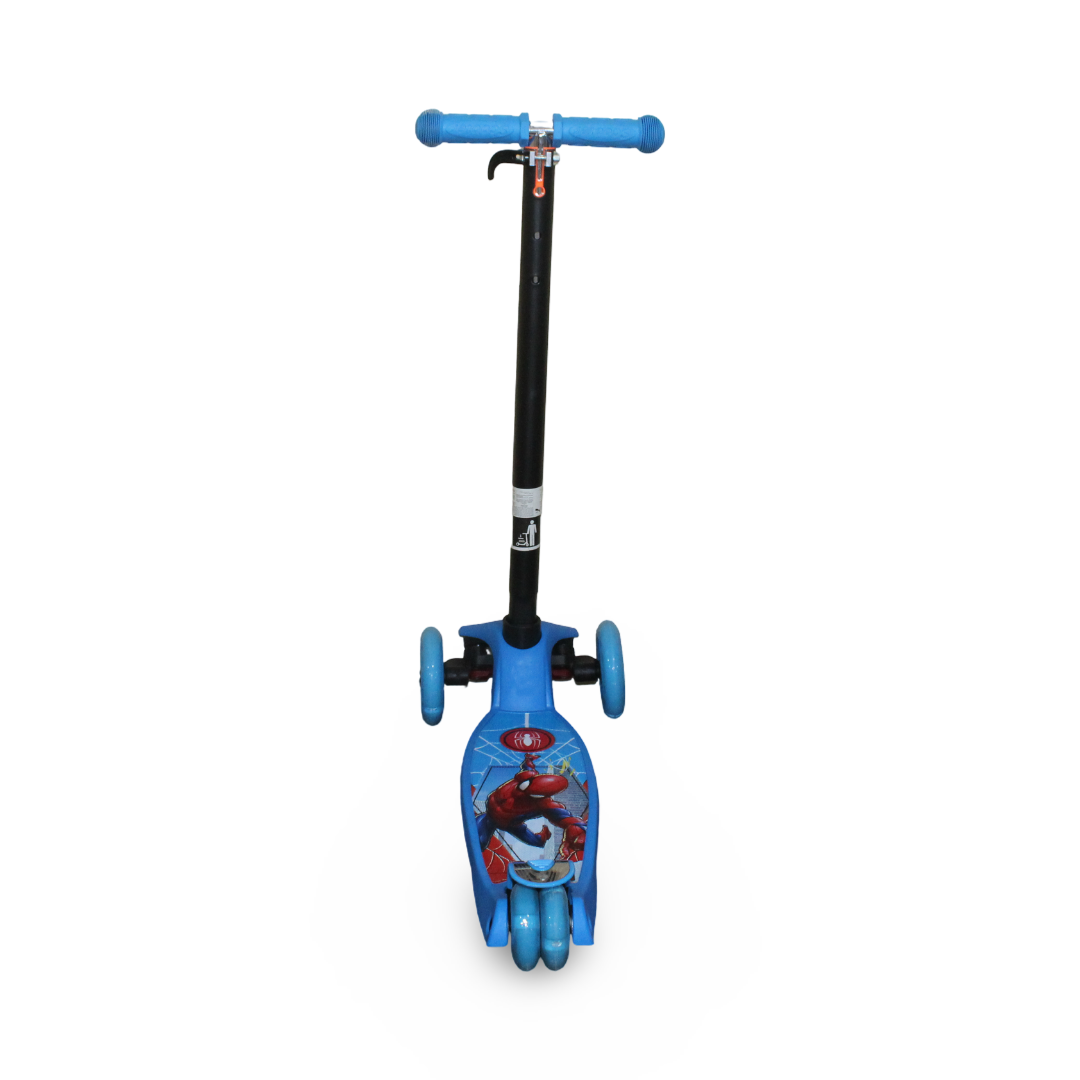 MG Kids Scooter 3 Levels – Spider-Man Blue