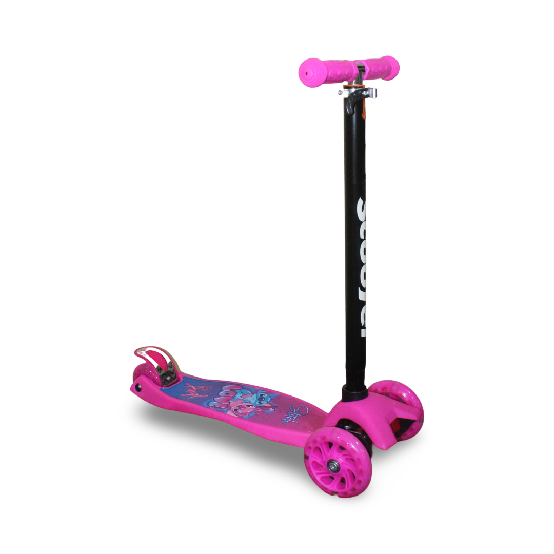 MG Kids Scooter 3 Levels – Stitch Fuchsia