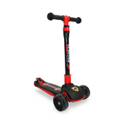 Kids 3-Wheels Scooter with LED Light – Black