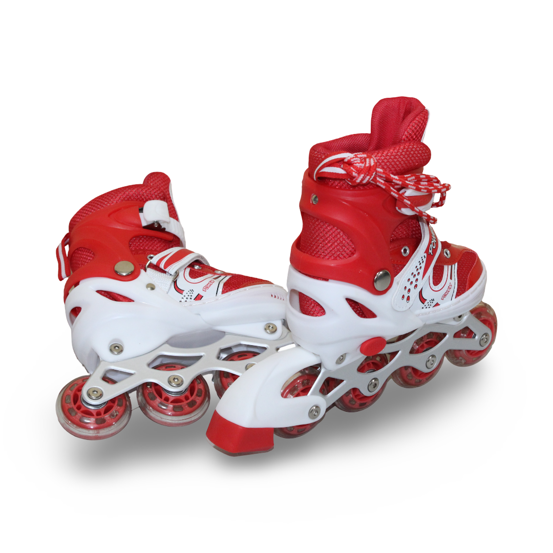 Single Row Inline Skates – Red (35-38)