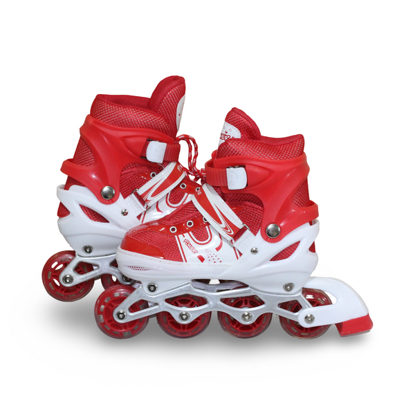 Single Row Inline Skates – Red (35-38)
