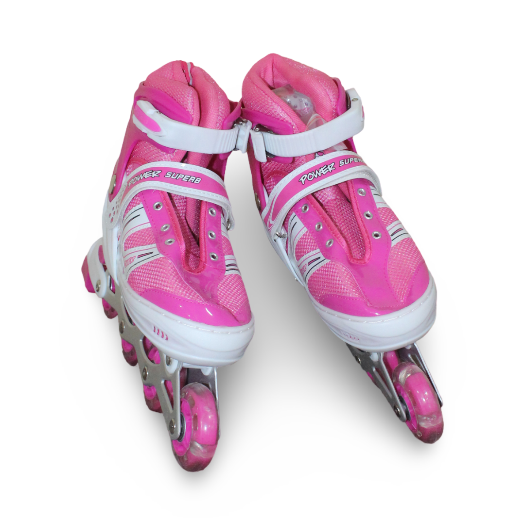Single Row Inline Skates – Pink (38-42) - Toys - OKO