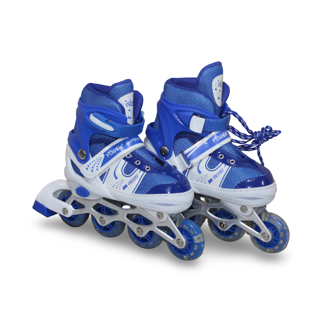Single Row Inline Skates – Blue (35-38) - Toys - OKO