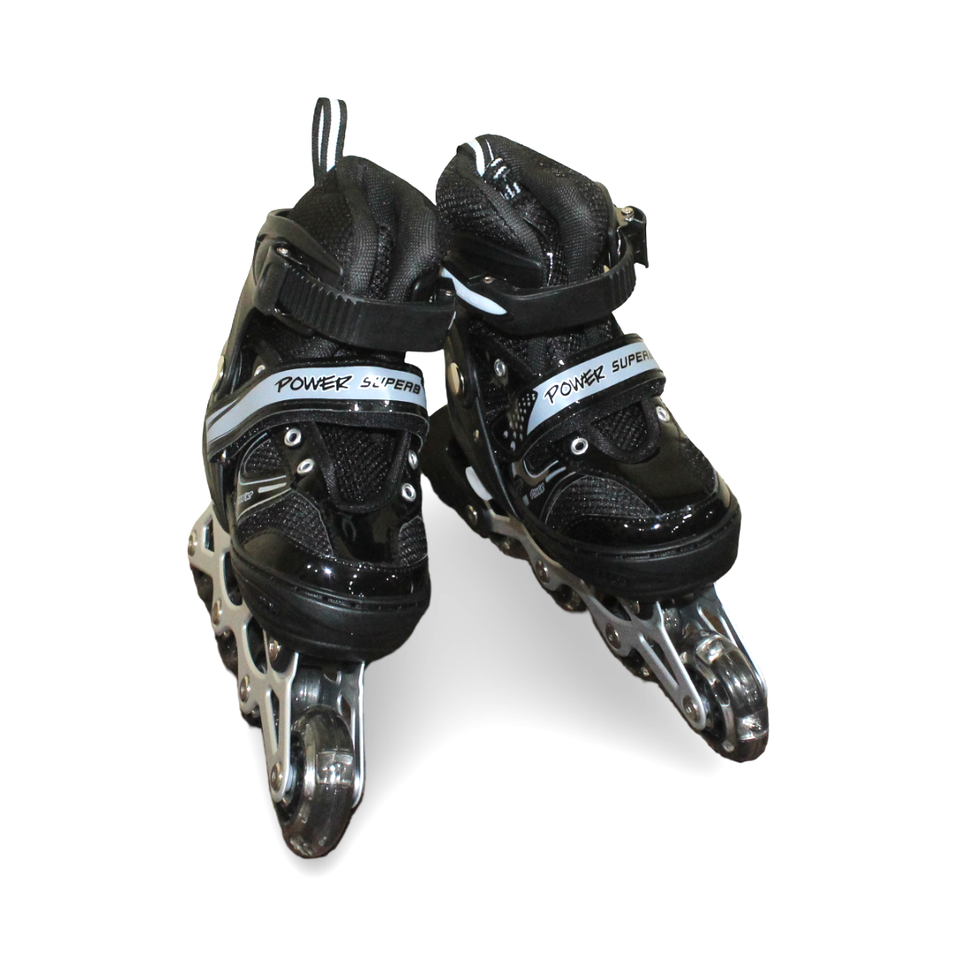 Single Row Inline Skates – Black (31-34) - Toys - OKO