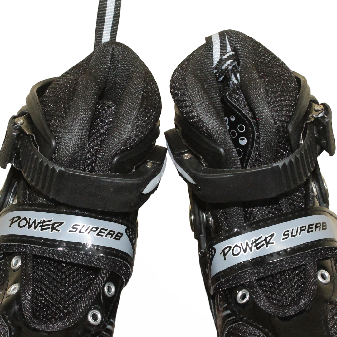 Single Row Inline Skates – Black (31-34)