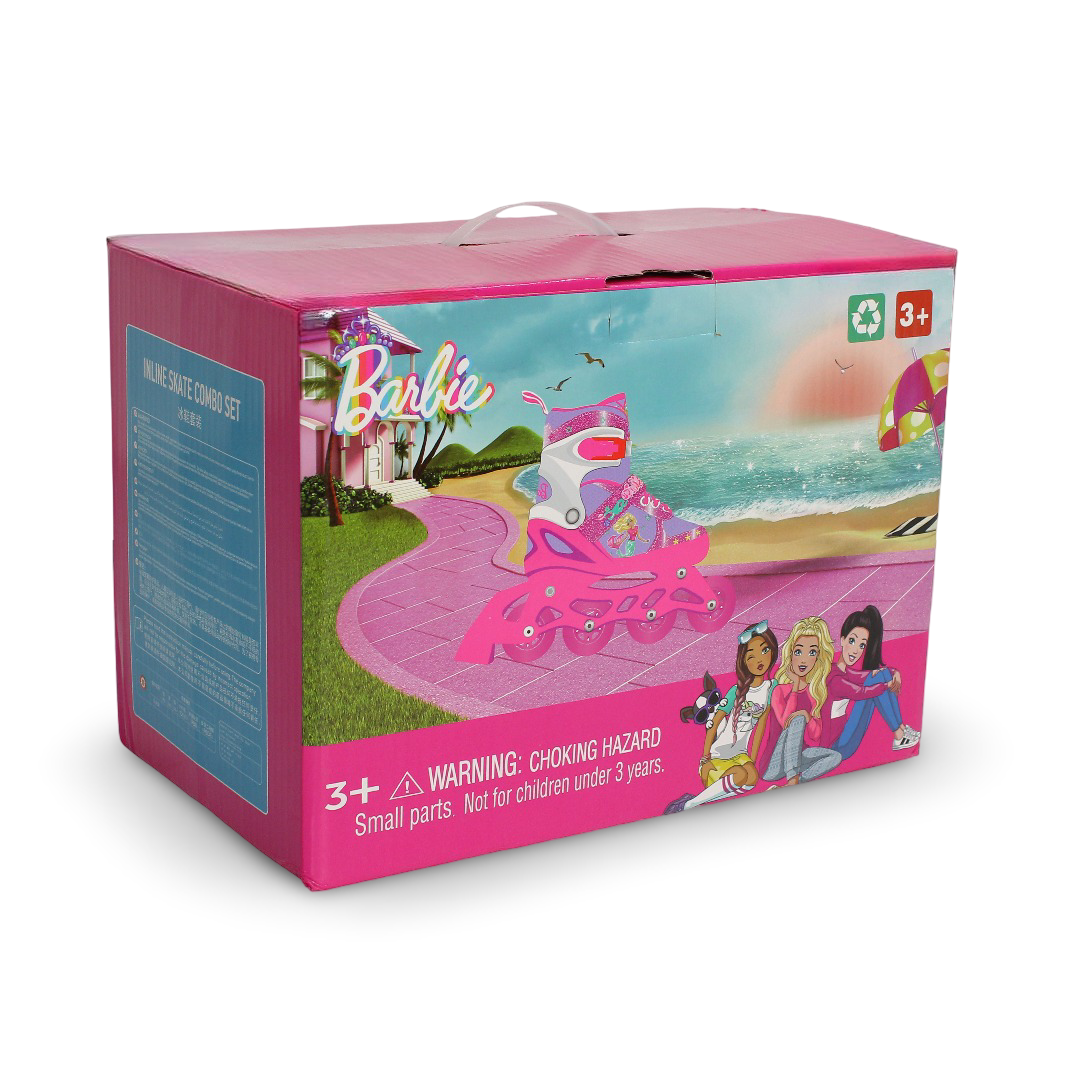 Barbie Inline Skate Combo Set