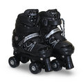 RG Kids 4-Wheel Roller Skates – Black (Small 31 to 34 )