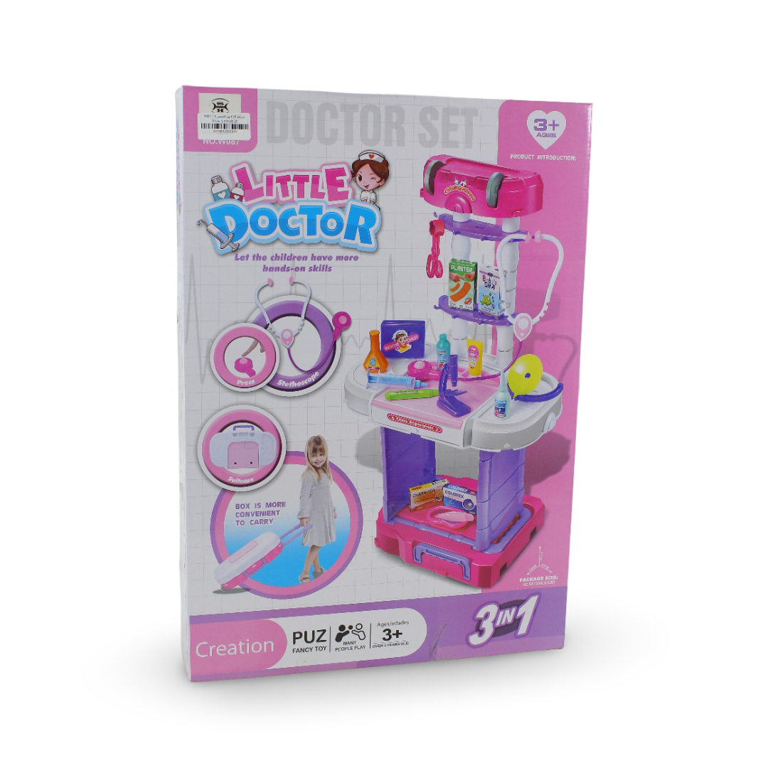 3-in-1 Little Doctor Set – 38 Pcs
