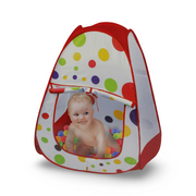 Children's Play Tent – 50 Plastic Balls