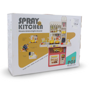 Spray Kitchen Toy Playset (Light & Sound) – 47 Pcs