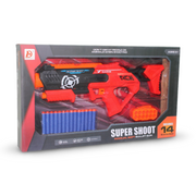 Super Shoot Soft Bullet Toy Gun (14 Eva Bullets)