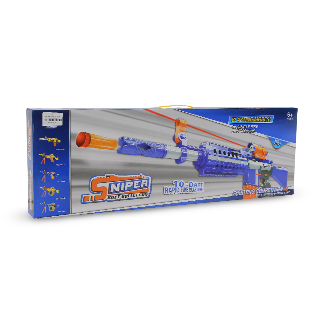 Sniper Soft Bullet Gun – Battery Operated (20 Darts Set)