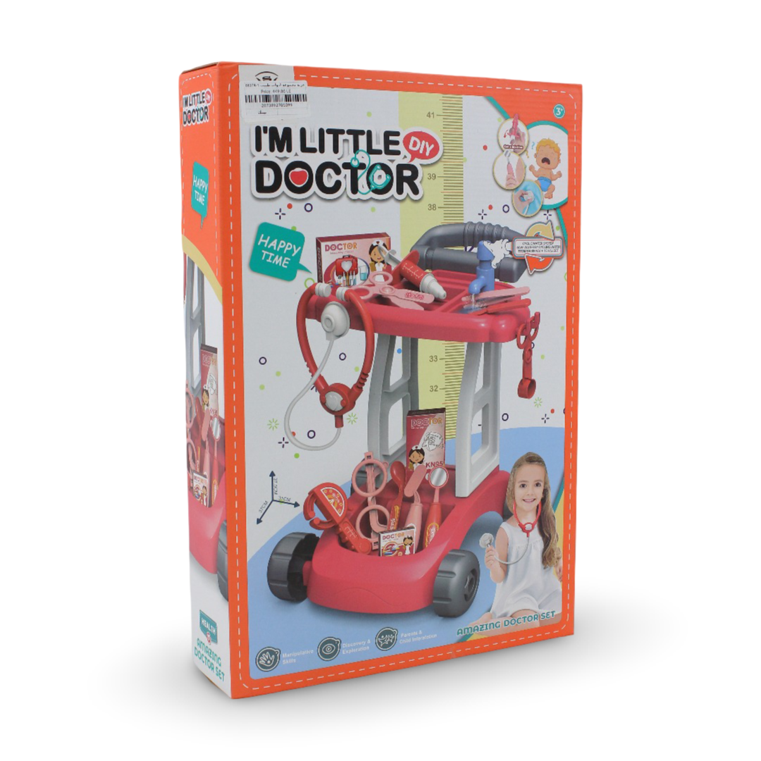 I'm Little Doctor DIY Trolley Set – Pink