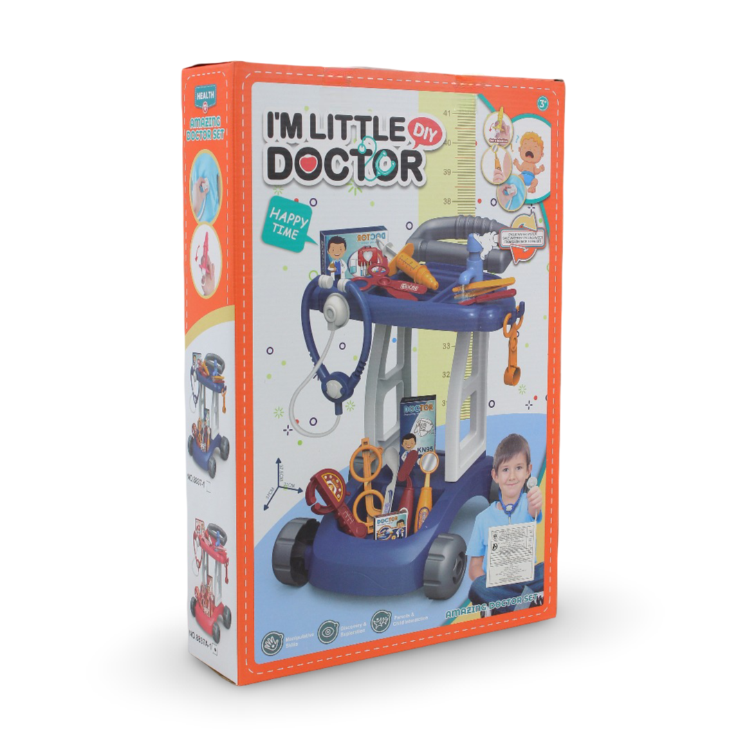 I'm Little Doctor DIY Trolley Set – Pink