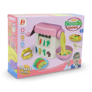 Noodle Machine 3D Color Clay Toy Set – Pink