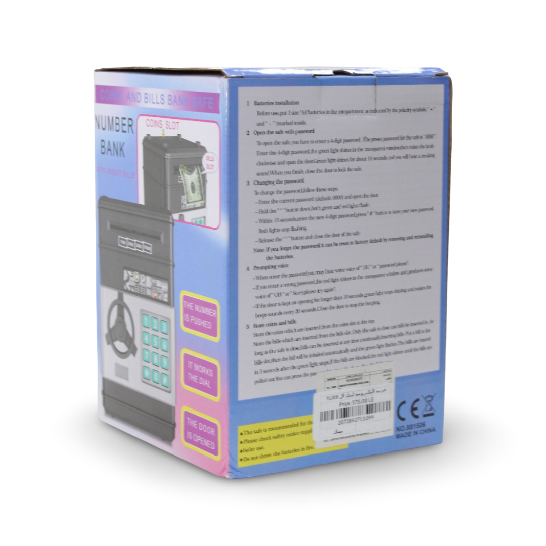 Children's Electronic ATM Piggy Bank Toy – Pink