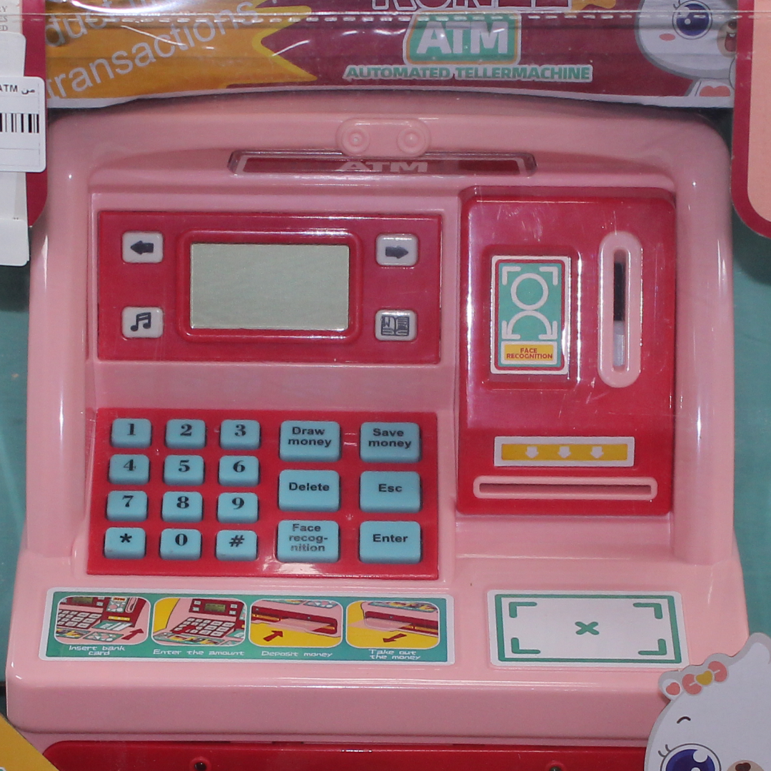 Kunee ATM Savings Automated Machine Toy – Pink