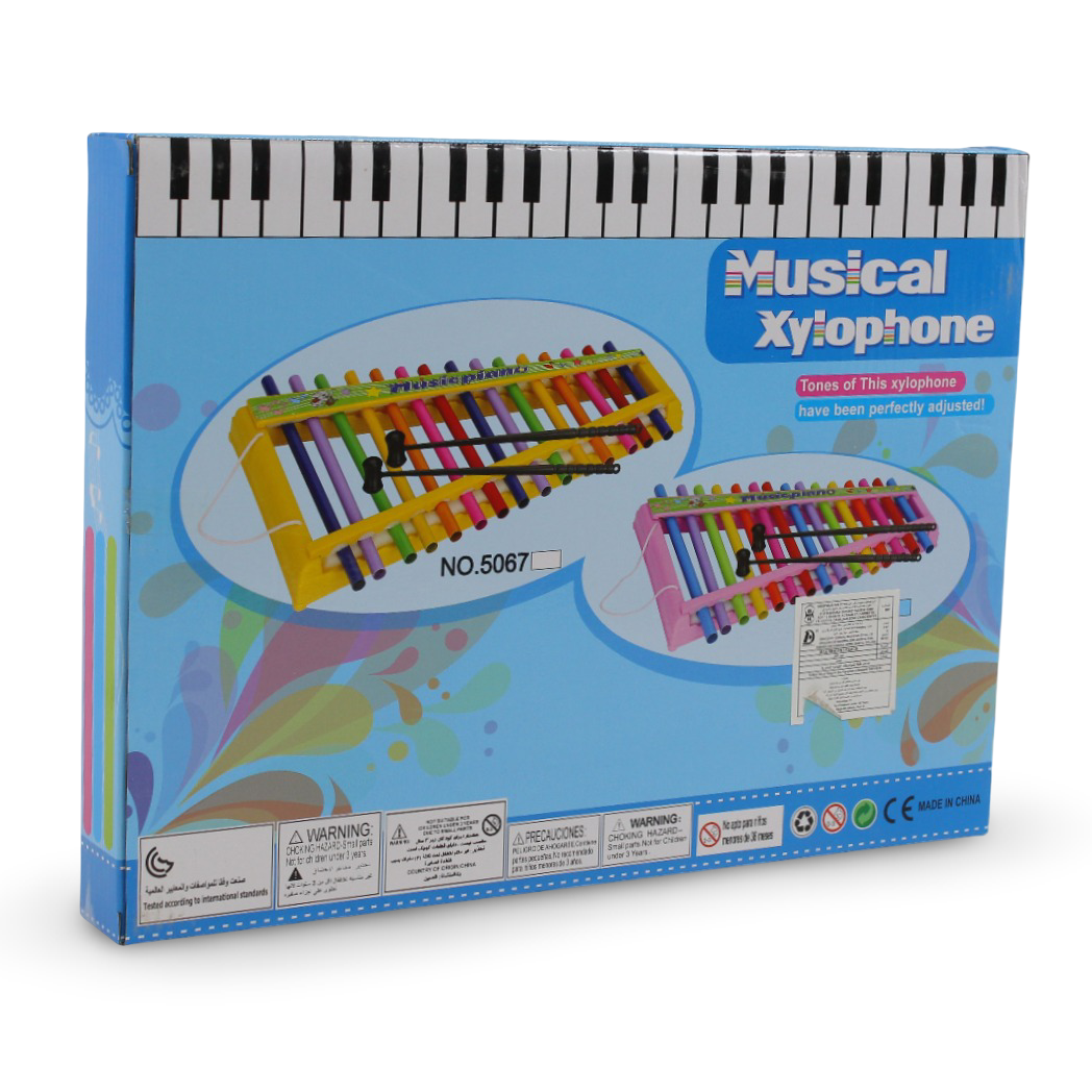 Wooden Musical Xylophone Toy – Mint
