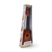 Dream Voice 4-String Acoustic Guitar Toy – Dark Brown