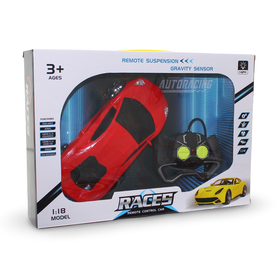 Races Remote Control Toy Car – Red