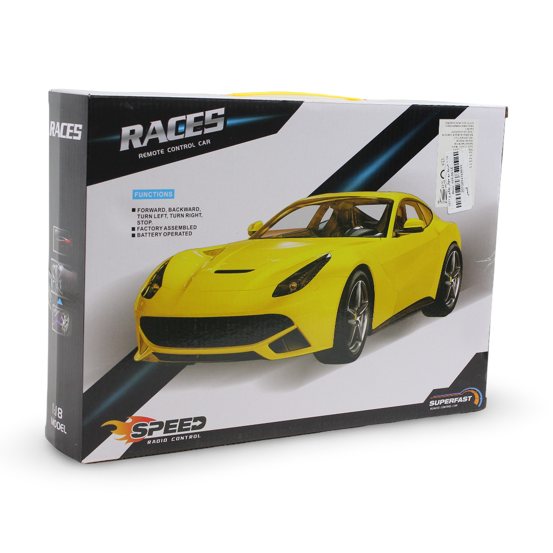 Races Remote Control Toy Car – Red