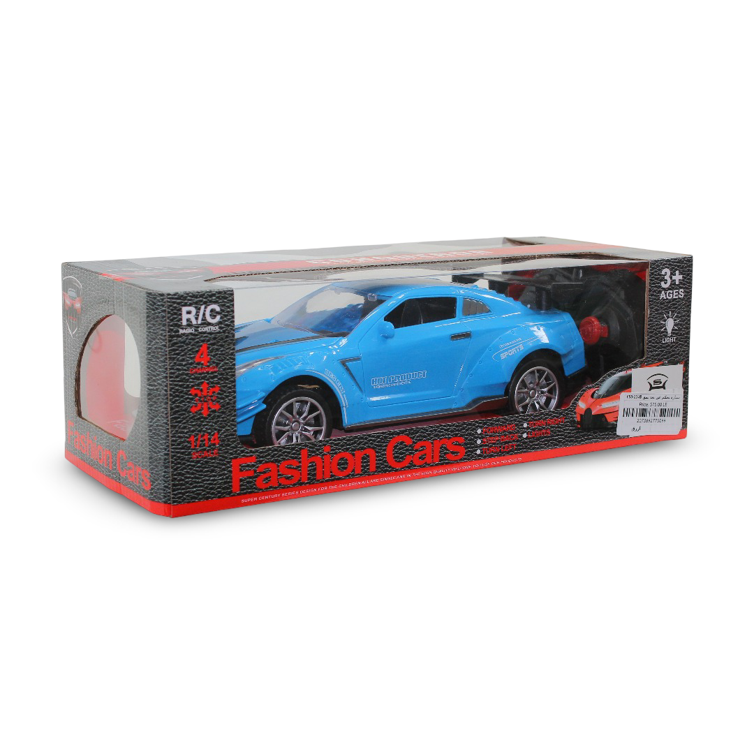 Fashion Car 1:24 Scale Remote Control Toy Car – Blue