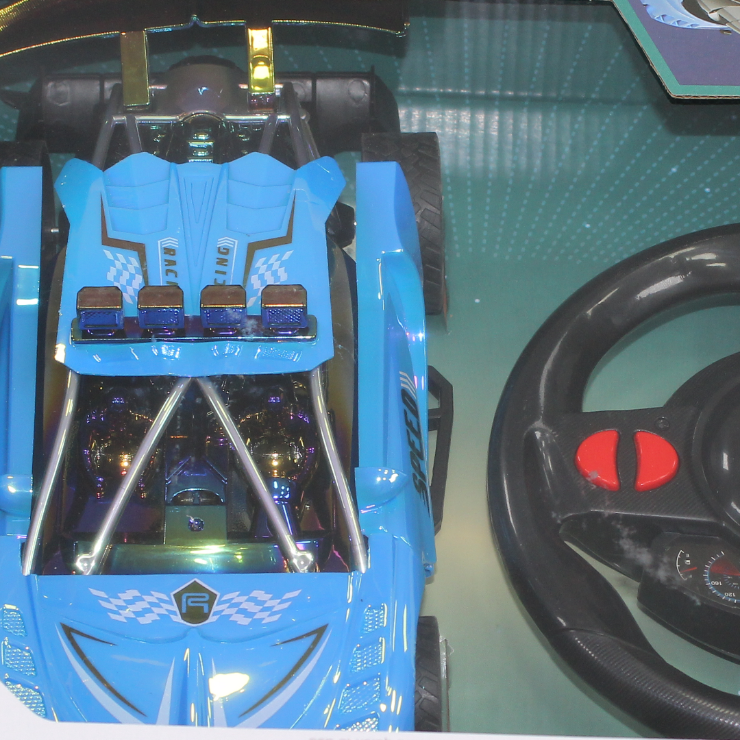 Super Car 1:16 Scale Remote-Controlled Toy Racing Car – Blue