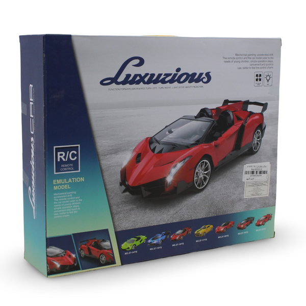 Luxurious RC Car with Gravity Induction Steering – Red & Black