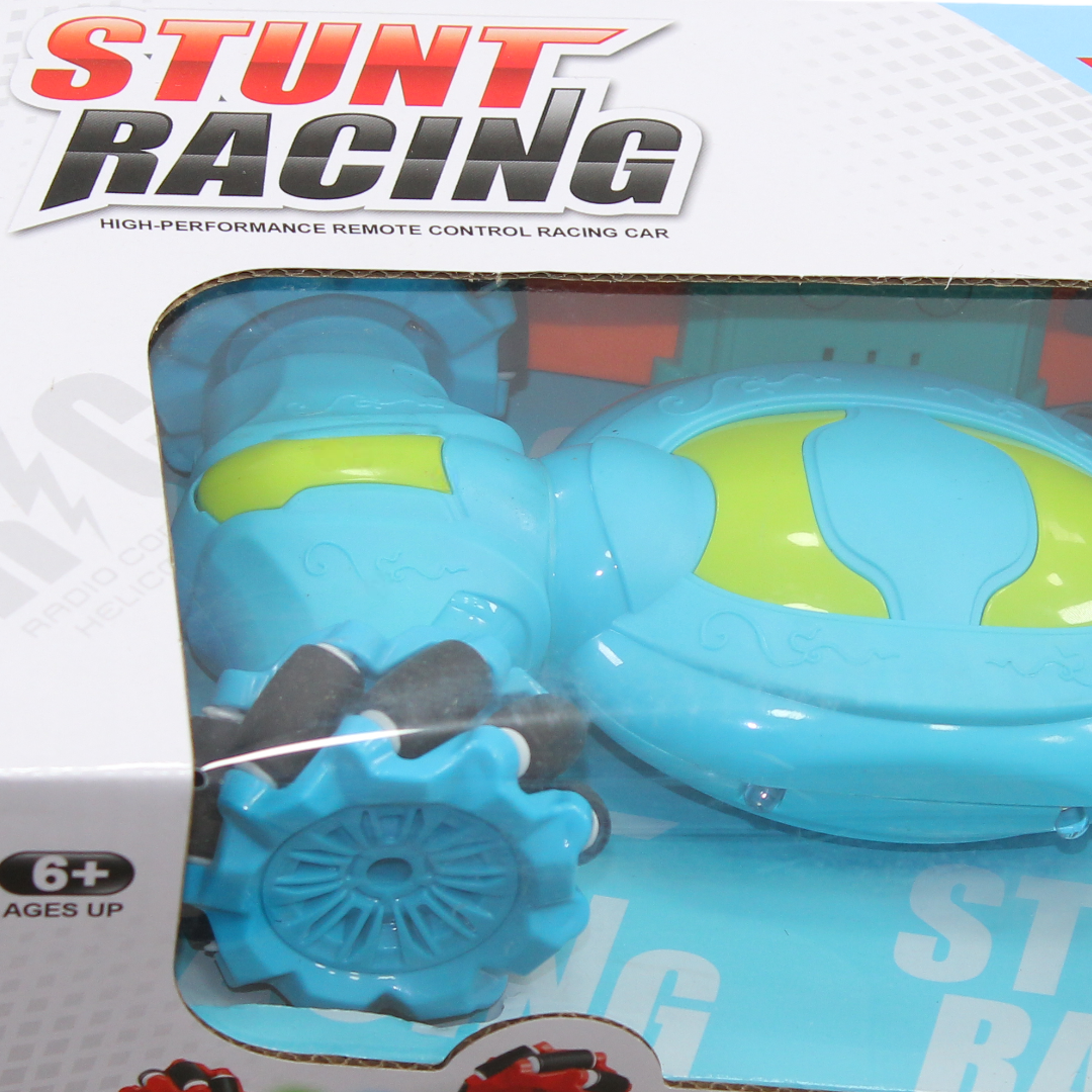 Remote Control Stunt Racing Car Toy – Baby Blue