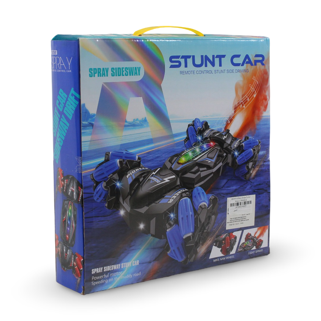 Pioneer RC Stunt Car Toy – Red