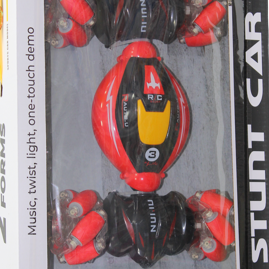 2.4G Remote Control Stunt Car – Red