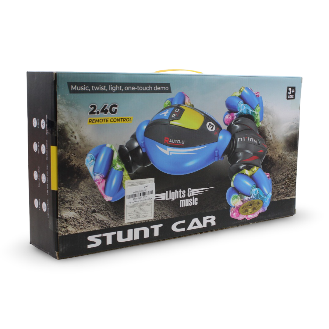 2.4G Remote Control Stunt Car – Red