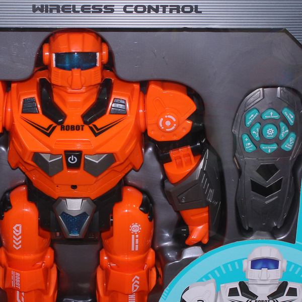 Cosmos Robot Wireless Remote Control Toy – Orange