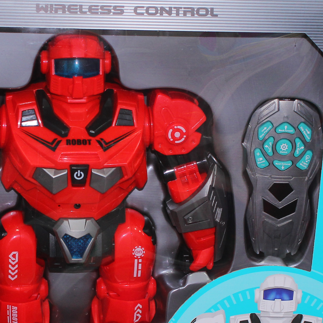 Cosmos Robot Wireless Remote Control Toy – Red