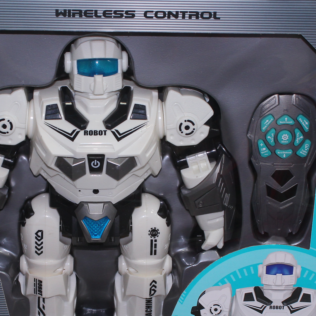 Cosmos Robot Wireless Remote Control Toy – White