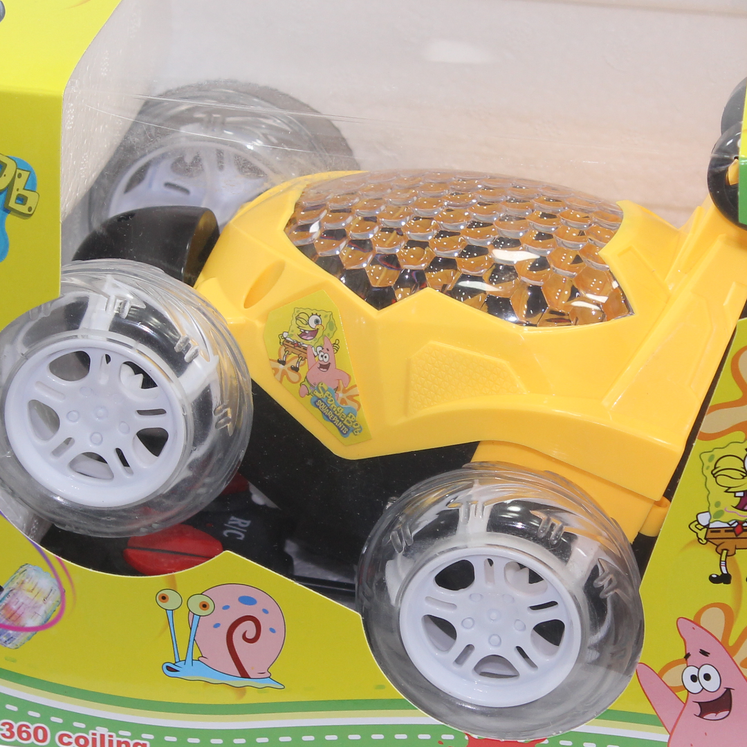Sponge Bob Square Pants Stunt Rolling Car toy