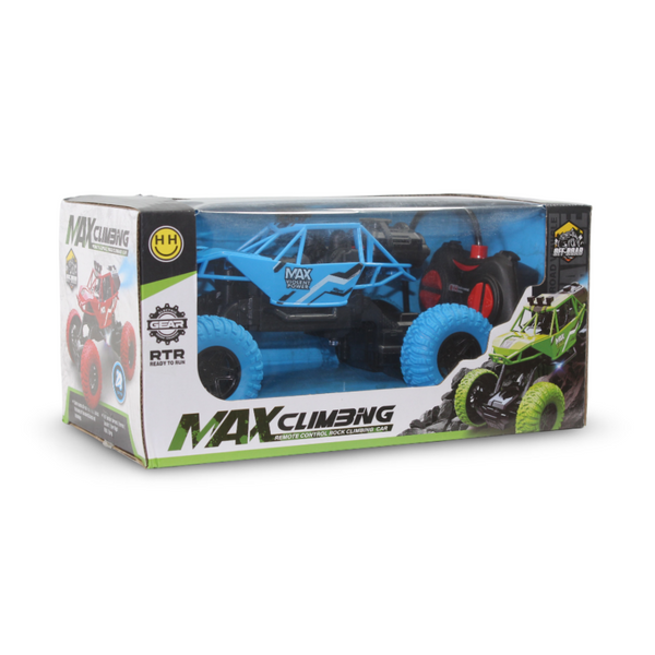Max Climbing Remote Control Rock Climbing Car – Blue