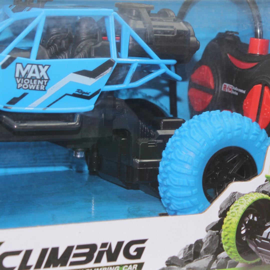Max Climbing Remote Control Rock Climbing Car – Blue