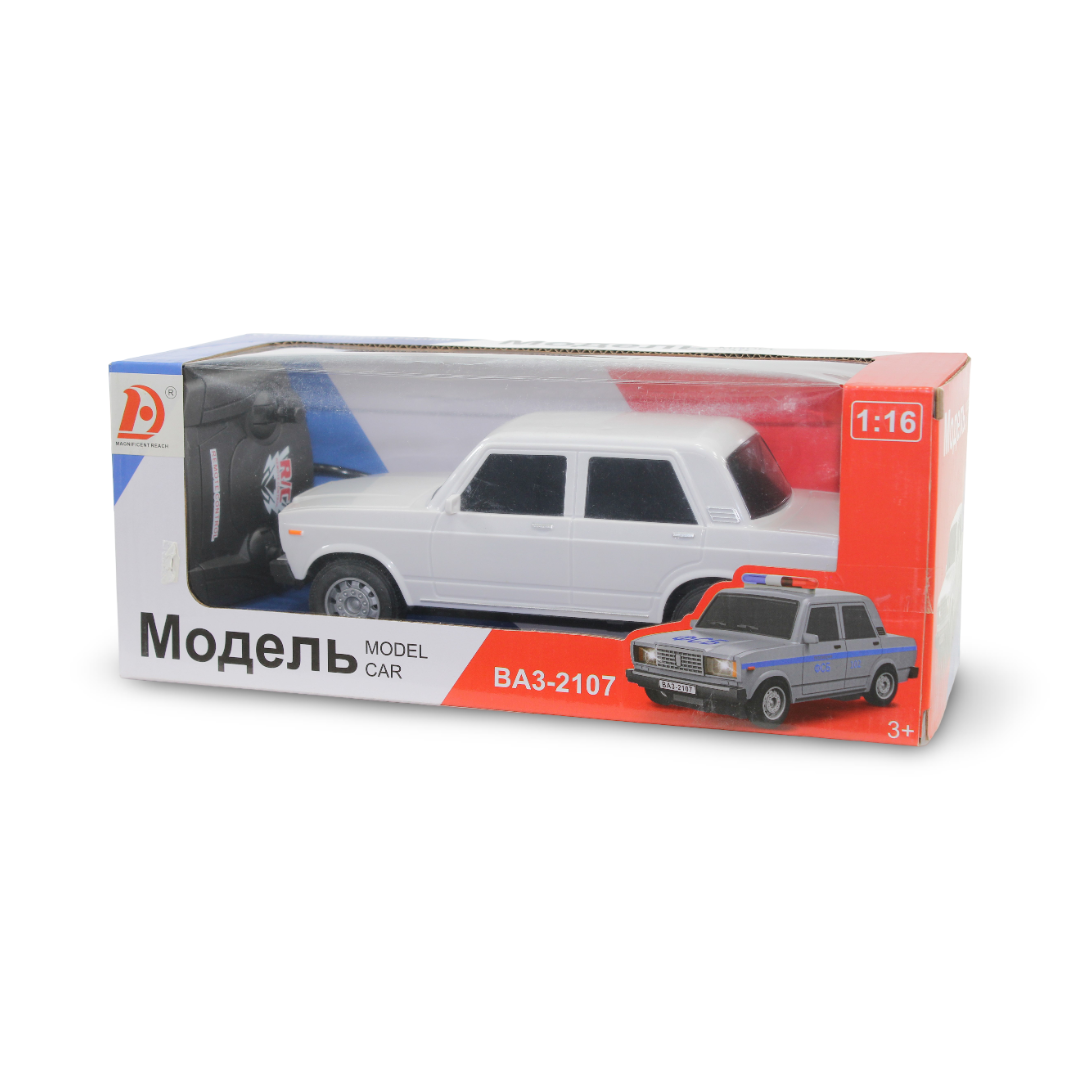 Lada 1:16 Scale RC Model Toy Car – White