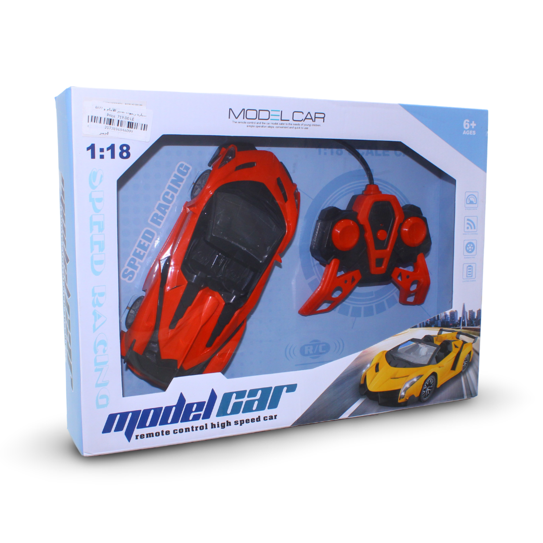 Model Car 1:18 Scale RC High Speed Racing Car – Red