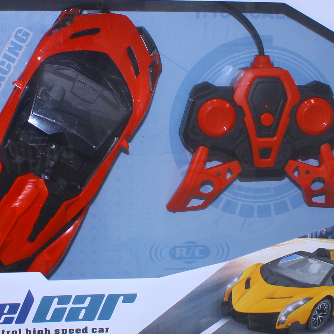 Model Car 1:18 Scale RC High Speed Racing Car – Red