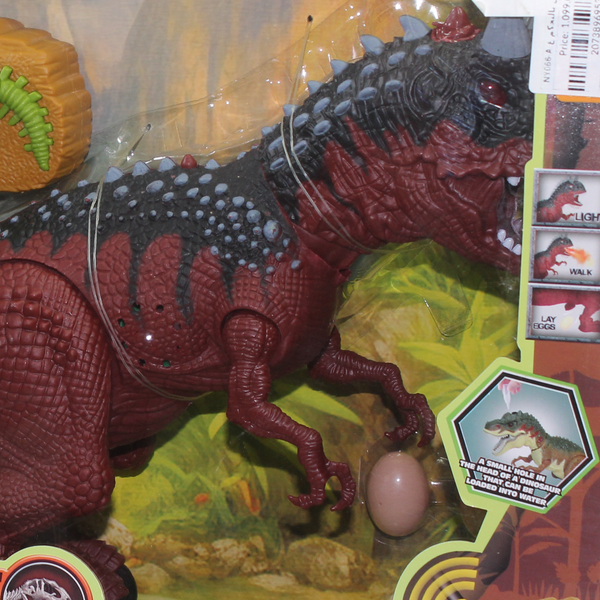 Ancient Dinosaur RC Tyrannosaurus Rex Toy (Light & Sound) – Brown