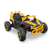 Electric Buggy Ride-On 4x4 Car with Remote Control – Yellow