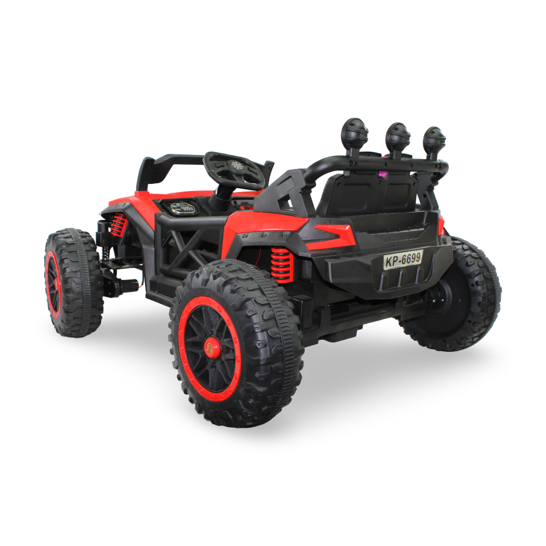 Electric Buggy Ride-On 4x4 Car with Remote Control – Red