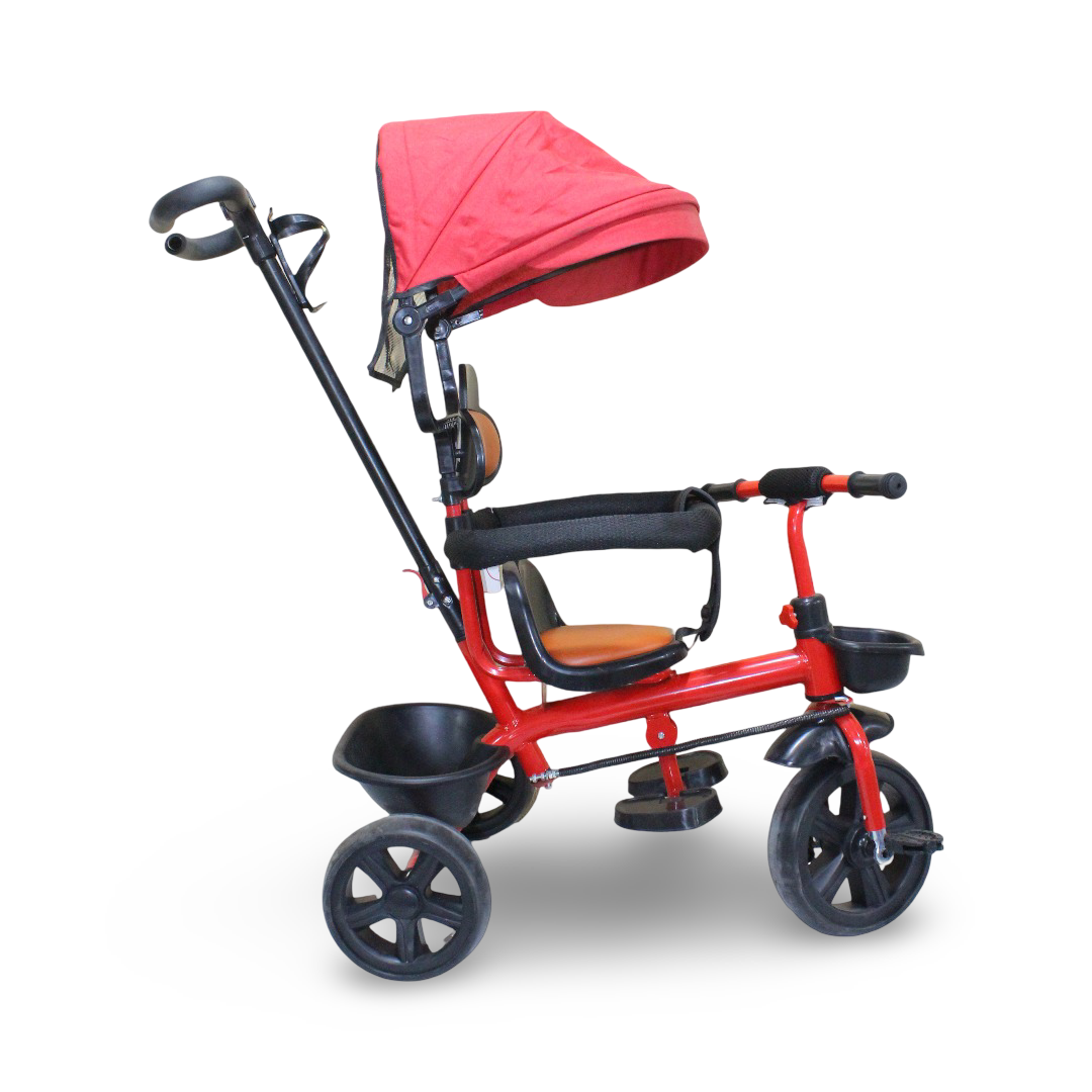 Multifunctional Baby Tricycle – Red