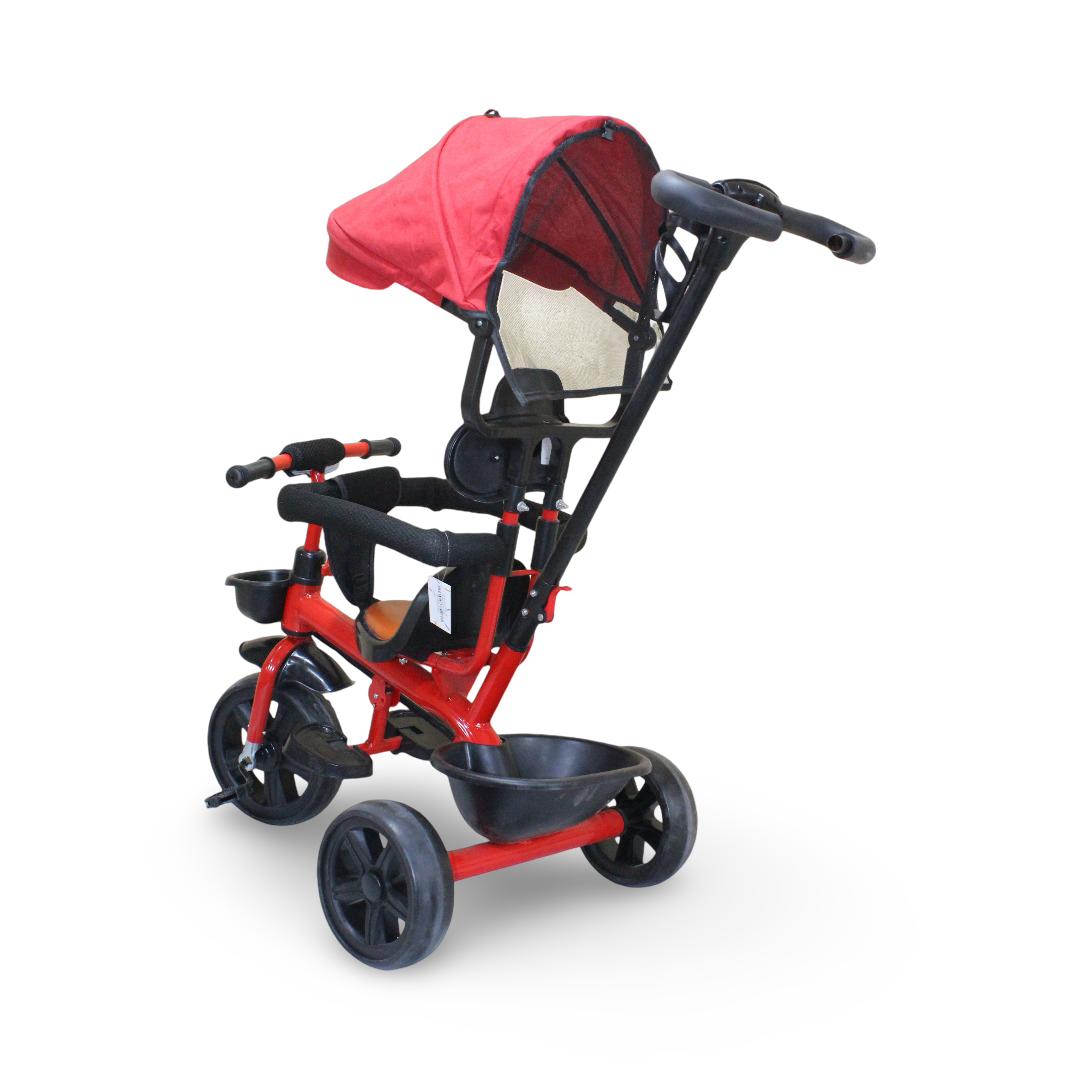 Multifunctional Baby Tricycle – Red