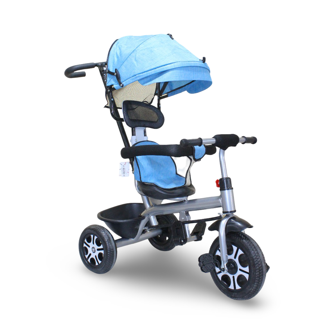 Multifunctional Baby Tricycle – Baby Blue
