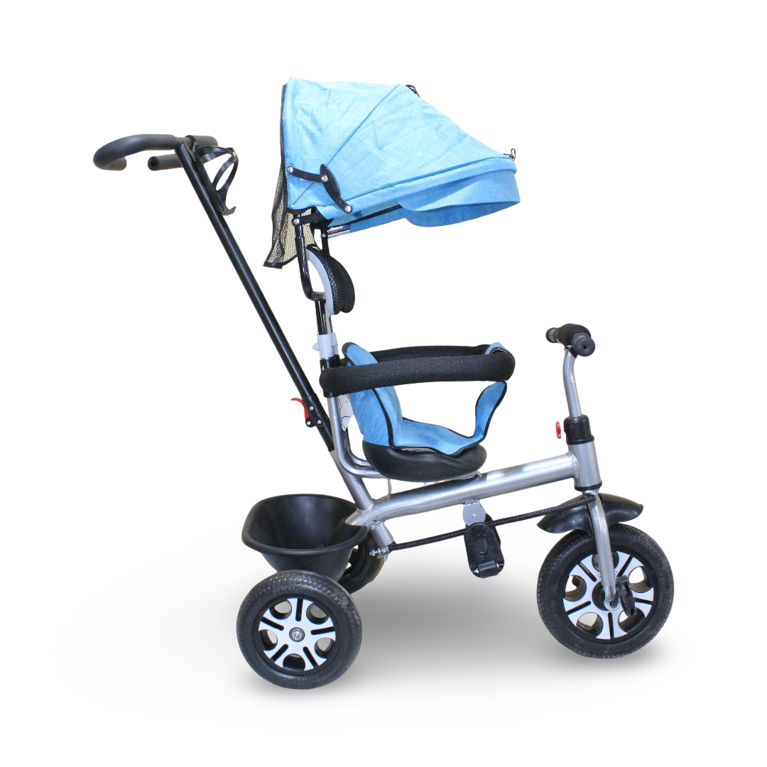 Multifunctional Baby Tricycle – Baby Blue