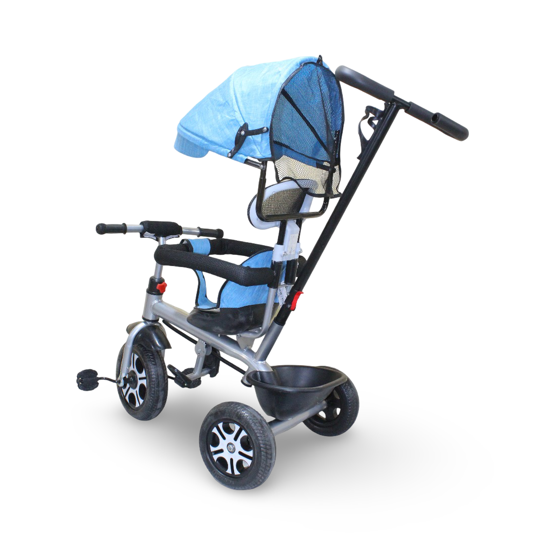 Multifunctional Baby Tricycle – Baby Blue